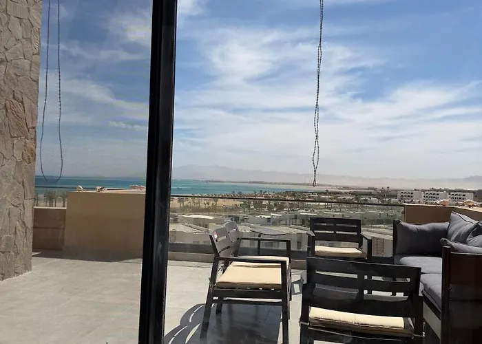 Full Sea View Mesca Somabay By Faramawy شقة *
